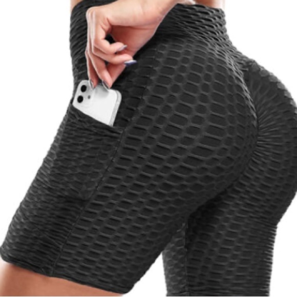 Hy-Impact peach contour shorts Keep Fit Series XL Waist  Tummy Control Workout - Picture 9 of 9